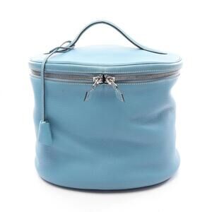 Hermes Intercity Blue Jean Handbag, Taurillon Clemence Leather, Women's
